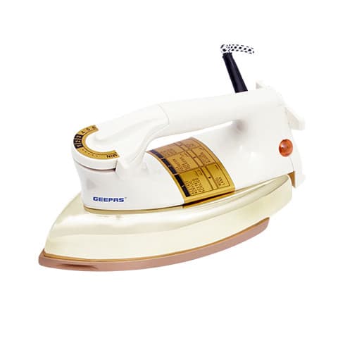 مكواة للملابس Geepas 1000W Heavy Weight Dry Iron