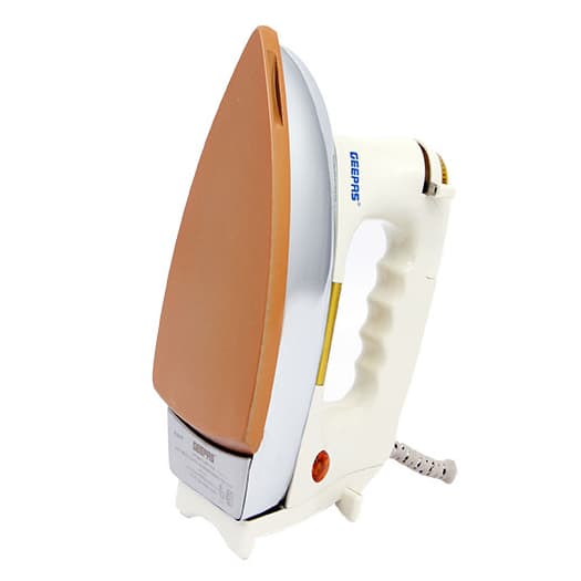 Geepas GDI2780 1200W Automatic Dry Iron- Durable Teflon Plated Sole Plated- Auto Shut Off, Temperature Setting Dial, Overheat Protection