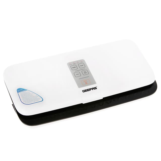 جهاز تفريغ الهواء جيباس 110 واط مع أكياس تخزين Geepas Vacuum Sealer Machine with 10 Food Sealing Bags