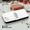 جهاز تفريغ الهواء جيباس 110 واط مع أكياس تخزين Geepas Vacuum Sealer Machine with 10 Food Sealing Bags