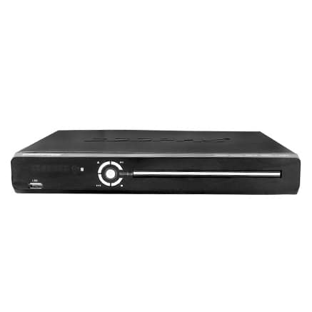 مشغل دي في دي Geepas HD DVD Player - Portable Design with Multiple Features & Various Connecting Ports