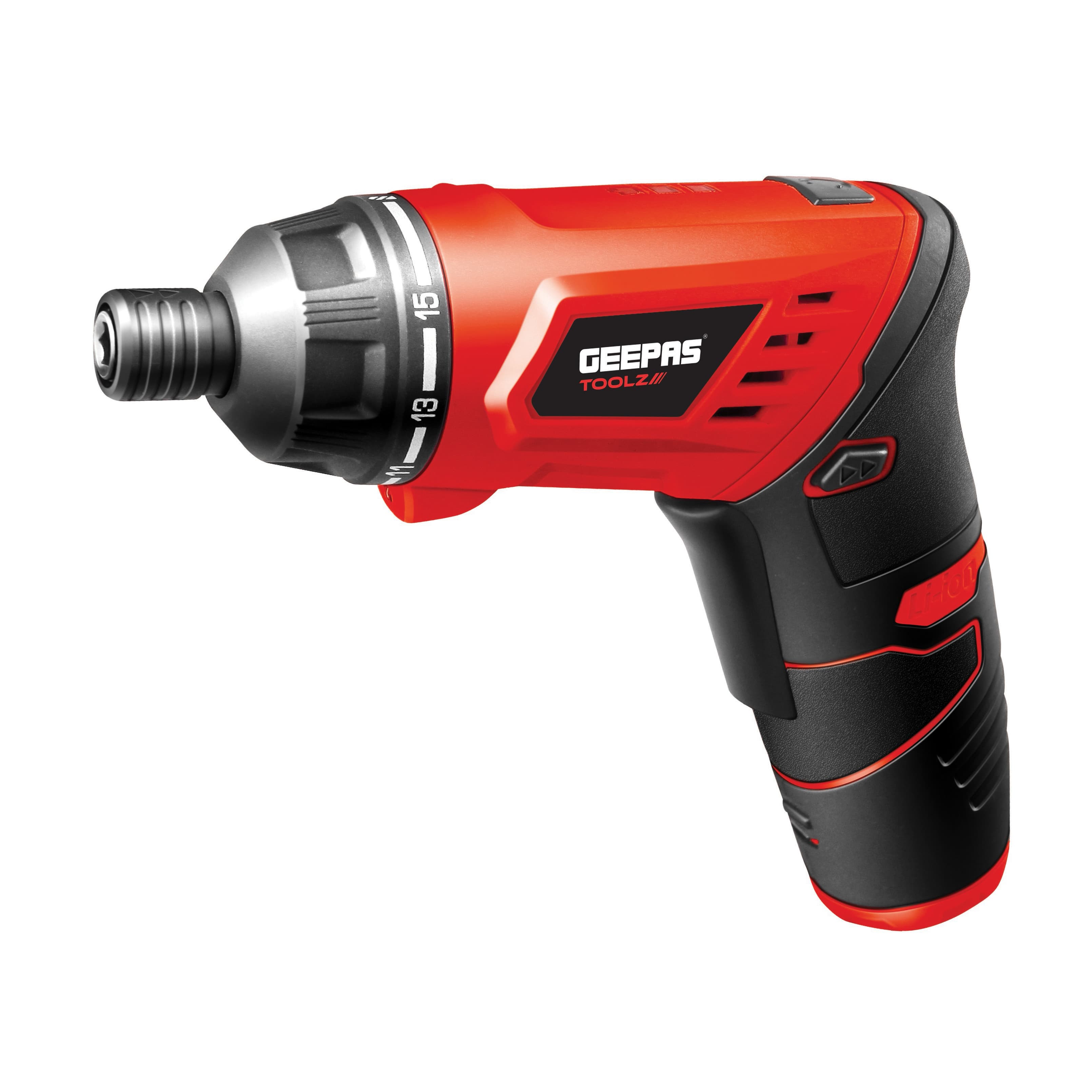 مفك براغي لاسلكي بسرعة 210 دورة في الدقيقة  Cordless Screwdriver 210RPM - Geepas