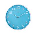 ساعة حائط دائرية جيباس بدون صوت أزرق وأبيض Geepas Wall Clock Silent Non Ticking - SW1hZ2U6MTQ3NTky