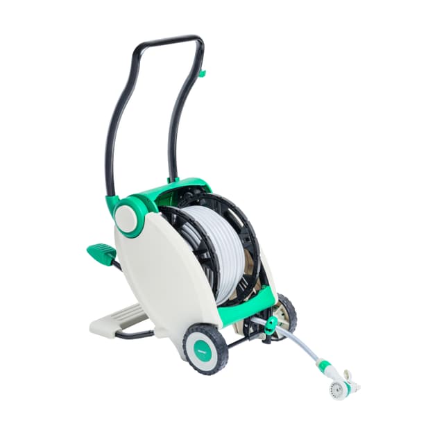 بكرة خرطوم ماء 40 متر مع رشاش GeepasWater Hose Reel - 257277