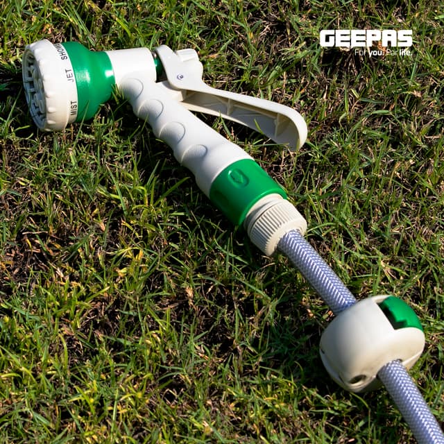 بكرة خرطوم ماء 40 متر مع رشاش GeepasWater Hose Reel