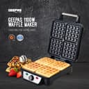 جهاز وافل بقوة 1100 واط  Waffle Maker - Geepas