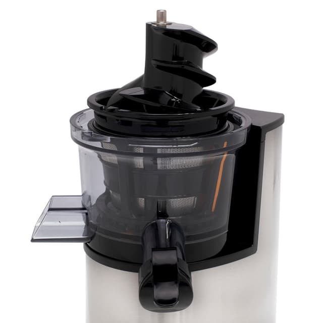 Geepas GSJ44019UK 200W Masticating Slow Juicer Machine - Cold Press Juicer, 80 MM Big Wide Mouth, Creates Fresh Healthy, High Nutrient Vegetable & Fruit Juice - Quiet Motor & Reverse Function