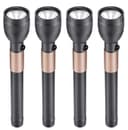 كشاف يدوي ( 4 قطع ) قابل لإعادة الشحن  Geepas - LED Flashlight