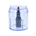 فرامة طعام صغيرة Geepas 400W 500 ML Mini Food Processor -Food Chopper, Stainless-Steel Blades - 124728