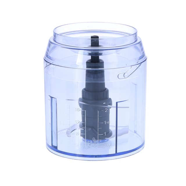 فرامة طعام صغيرة Geepas 400W 500 ML Mini Food Processor -Food Chopper, Stainless-Steel Blades - 124728