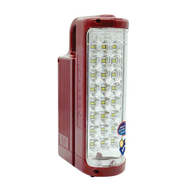 Geepas Rechargeable 3D LED Lantern - Portable Emergency Lantern with Light Dimmer Function - 24Pcs Super Bright LEDs, -Ideal for Camping Hiking & Emergency Use - SW1hZ2U6MTQ4Mjg3