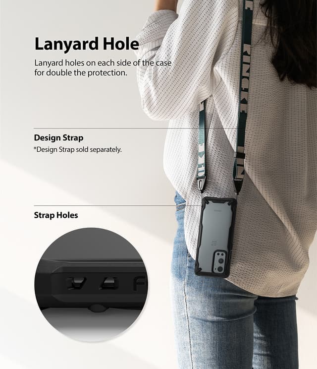 Ringke Case Compatible with OnePlus 9 Pro Hard Fusion-X Ergonomic Transparent Shock Absorption TPU Bumper [ Designed Case for OnePlus 9 Pro ] - Black - Black