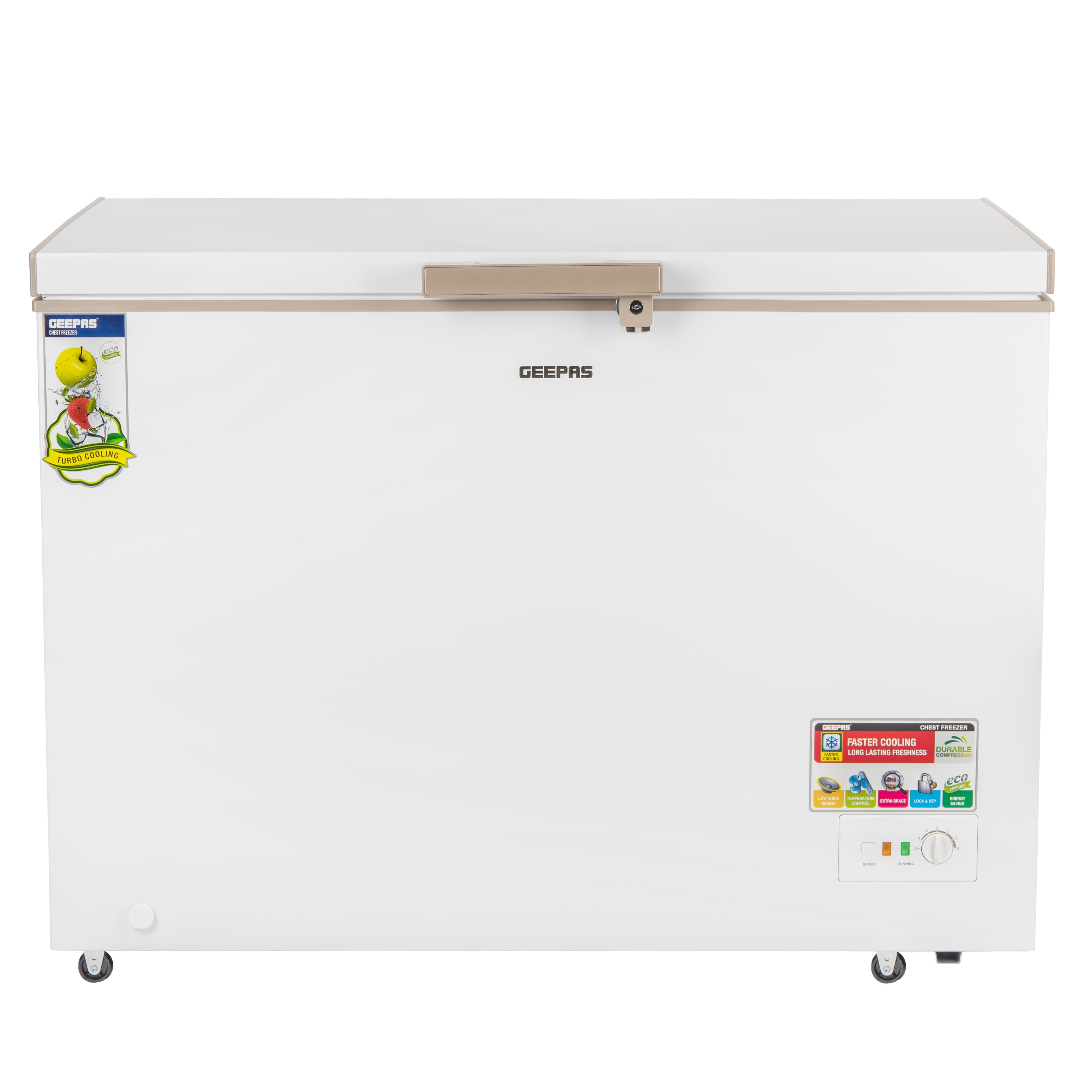 Geepas 350L Chest Freezer GCF3506WAH