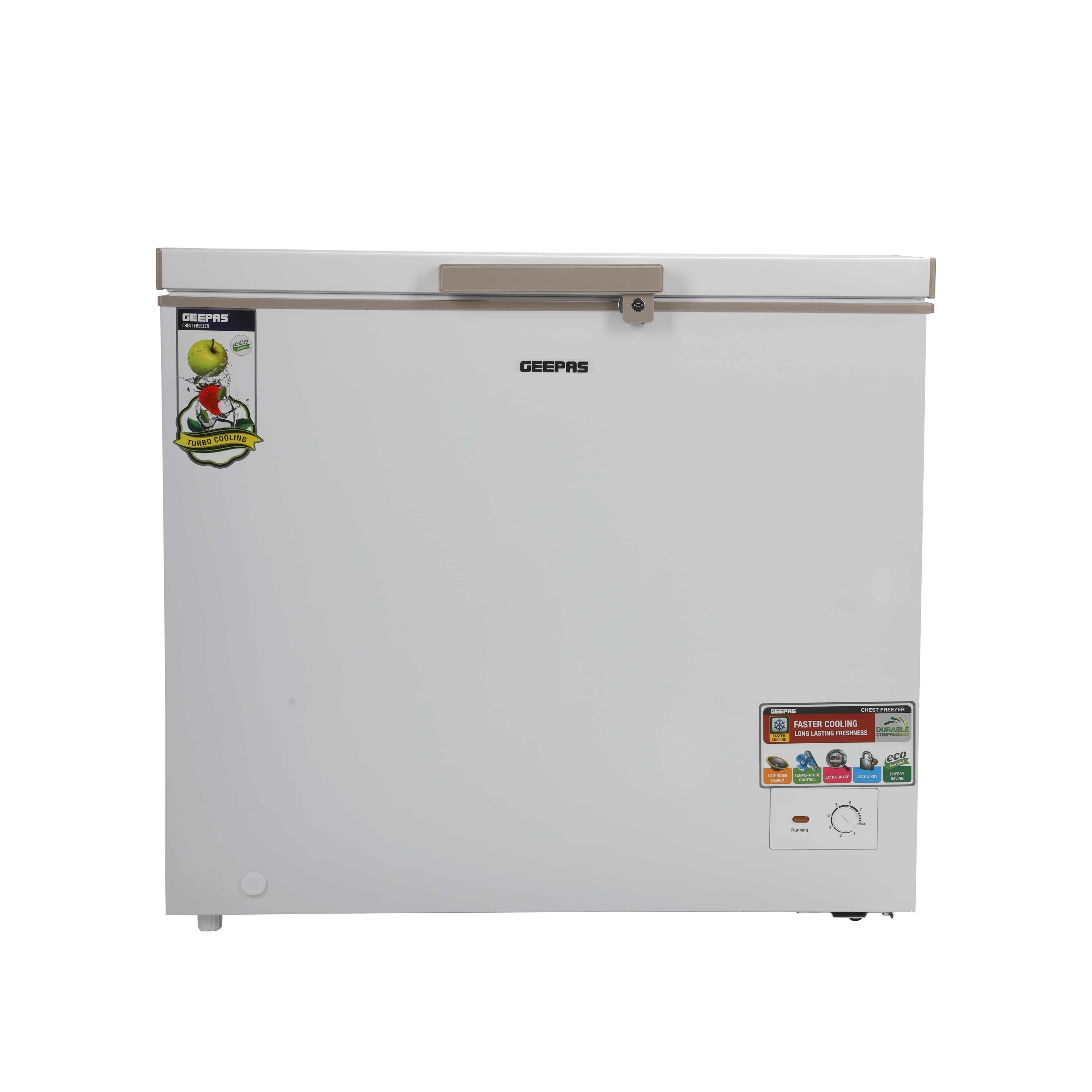 Geepas Chest Freezer GCF2506WAH