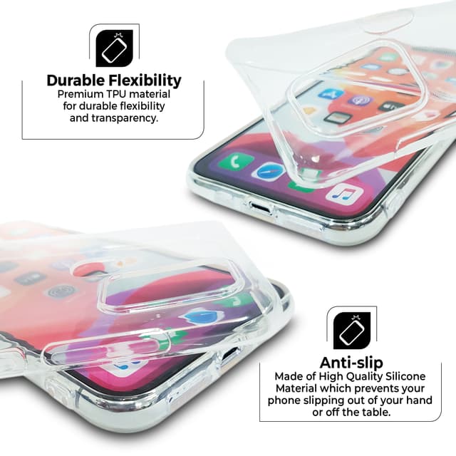 O Ozone Cover for Xiaomi Mi Note 10 Lite Case, Flexible Invisible Series TPU Transparent Ultra-Thin, Slim Protection [ Wireless Charging Compatible ] [ Designed Case for Mi Note 10 Lite] - Clear - Clear