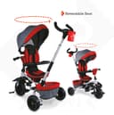 عربة أطفال متعددة الوظائف MONDO ON&GO TRIKE EXPLORE RED