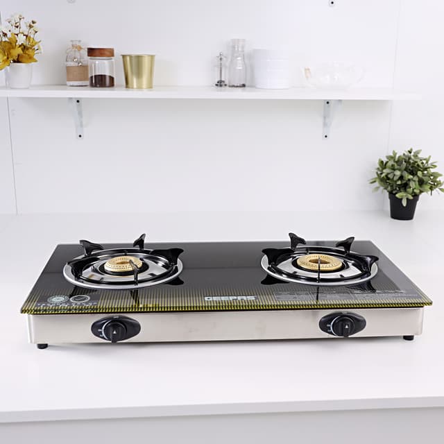 موقد غاز بشمعتين  Double Gas Burner - Geepas
