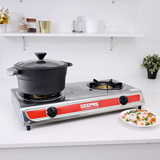 موقد غاز بشمعتين Geepas Gas Stove - 121881