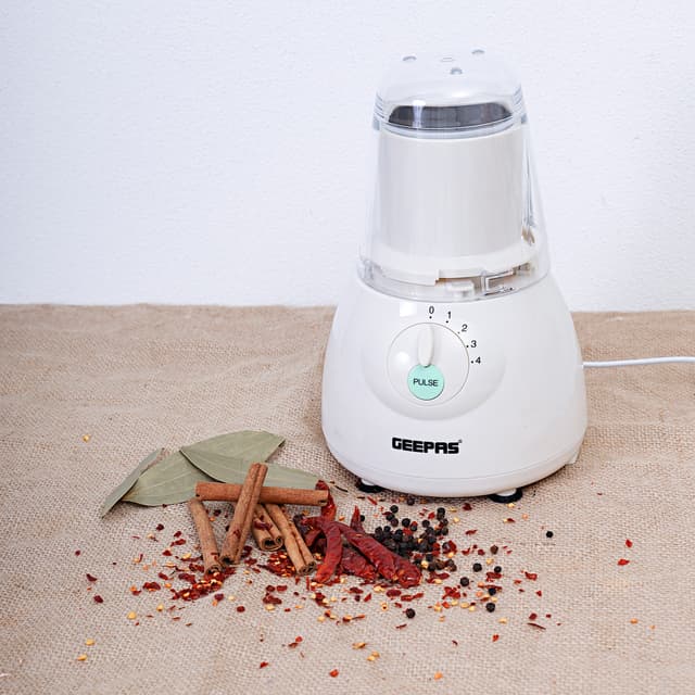 Geepas GSB5484 400W Multi-function Glass Jug Blender Smoothie Maker - Stainless Steel Cutting Blades, 4 Speed Control with Pulse - 1.5L PS Jar - Powerful Motor Blender & Ice Crusher - 2 Years Warranty