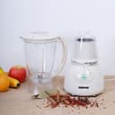 Geepas GSB5484 400W Multi-function Glass Jug Blender Smoothie Maker - Stainless Steel Cutting Blades, 4 Speed Control with Pulse - 1.5L PS Jar - Powerful Motor Blender & Ice Crusher - 2 Years Warranty