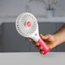 مروحة Geepas Rechargeable Mini Fan - Personal Portable Fan with 3 Speed Options