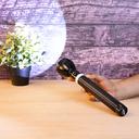Geepas Rechargeable LED Flashlight 357MM - Portable Torch - Charge 1500 Times, 6 Hours Continuous Working with 330mAh Rechareable Battery - SW1hZ2U6MTM3ODY3