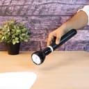 كشاف يدوي Geepas Rechargeable LED Flashlight 357MM - 6 Hours Continuous Working with 330mAh Rechareable Battery