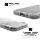 O Ozone Cover for Xiaomi Mi Note 10 Lite Case, Flexible Invisible Series TPU Transparent Ultra-Thin, Slim Protection [ Wireless Charging Compatible ] [ Designed Case for Mi Note 10 Lite] - Clear - Clear