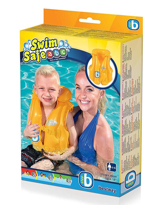 جاكيت سباحة Bestway SWIM SAFE VEST BABY STEP