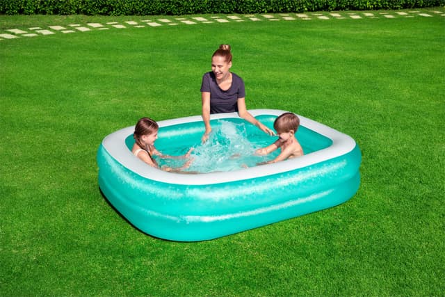 Bestway Pool Blue Rectangular 201x150x51 - 127893