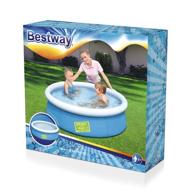 حمام سباحه اطفال دائري أزرق فيرست بول Bestway  Blue Circular My First Pool