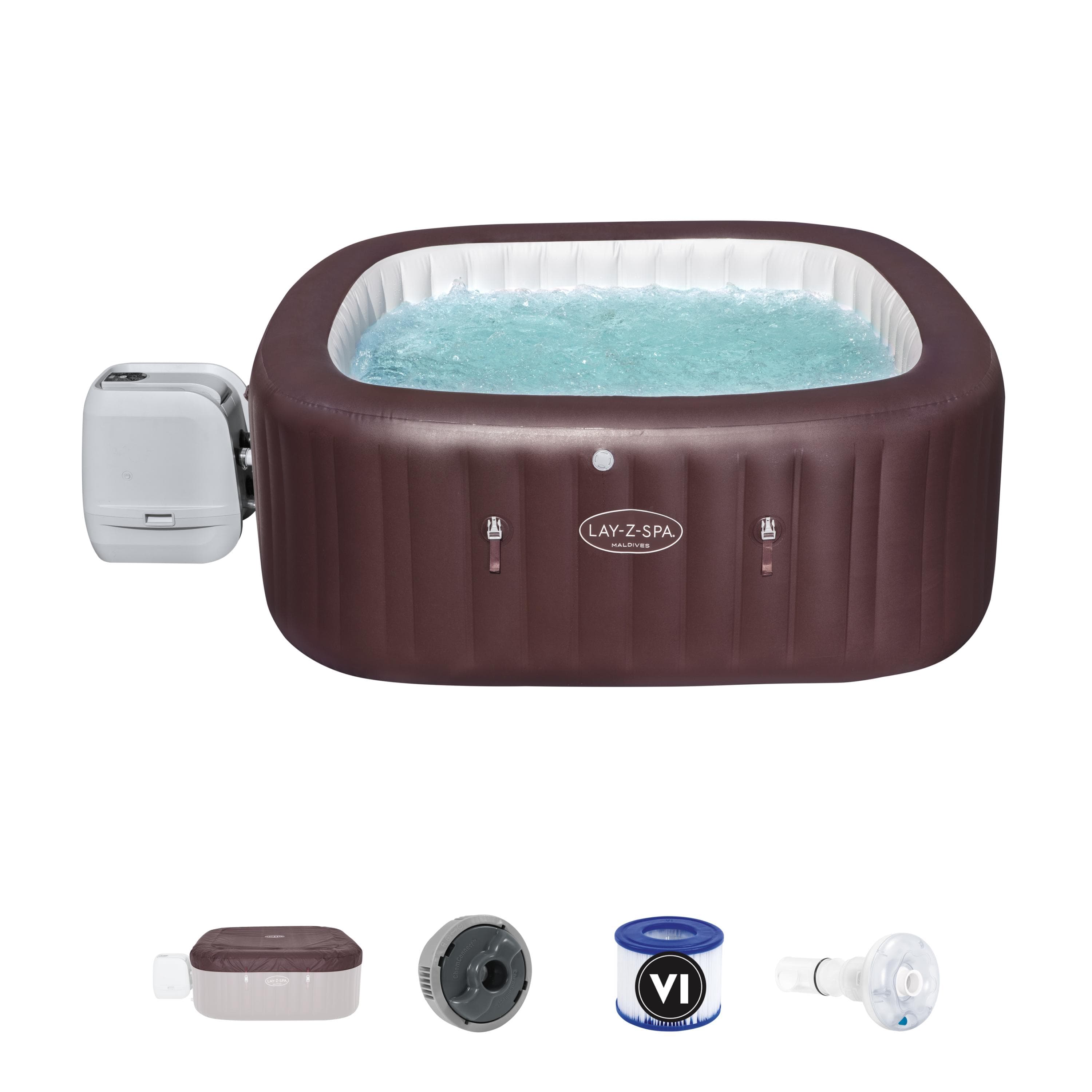 Bestway Hydrojetpro Spa Maldives 201x201x80