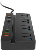 محول كهرباء مع مؤقت ذاتي Powerology 4 AC 3 USB & USB-C PD 35W - 723962