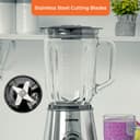 خلاط يدوي كهربائي جيباس 700 واط Geepas 1.5L Glass Jug Food Blender Smoothie Maker
