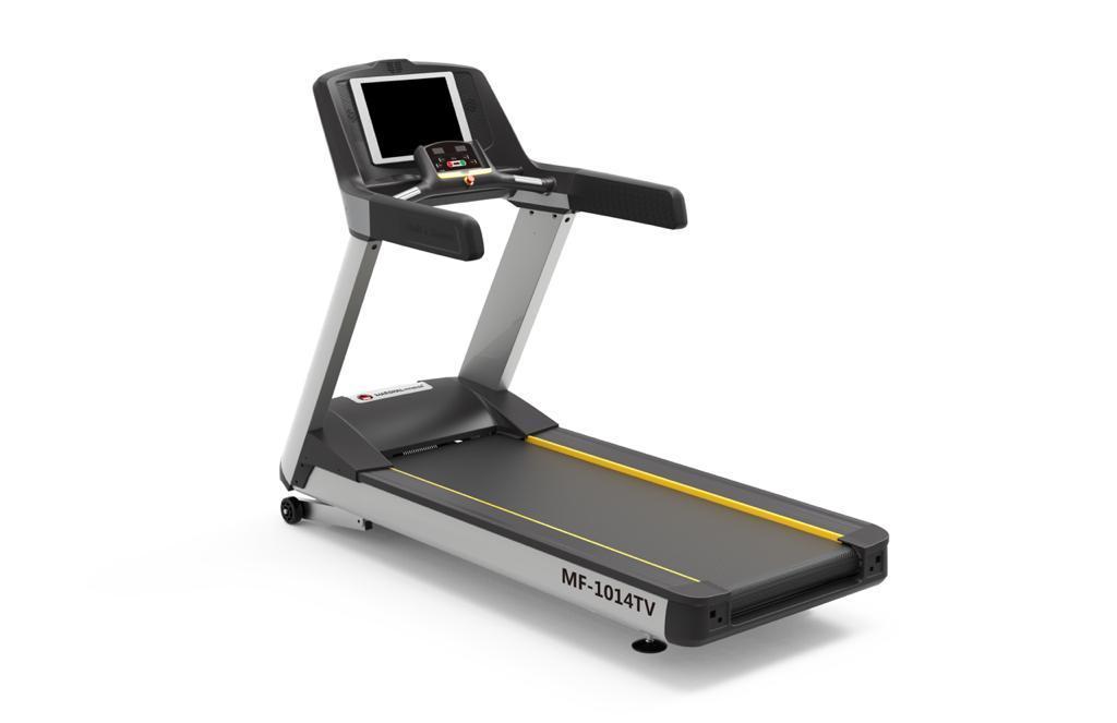 Marshal Fitness 8 0 hp motorized treadmill with 15 6 touch screen user weight 180kg