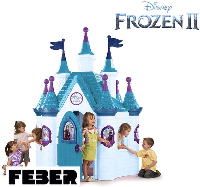 بيت فروزن مملكة أريندل السحرية 3 طوابق فيبر Feper 3 Floors Super Arandele Kingdom Frozen