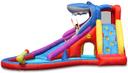 زحليقة مائية قابلة للنفخ هابي هوب Happyhop Inflatable Shark Club Slide