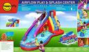 زحليقة مائية قابلة للنفخ هابي هوب Happyhop Inflatable Shark Club Slide