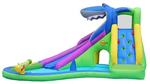 HAPPYHOP SHARKCLUB SLIDE GRN 450X320X240