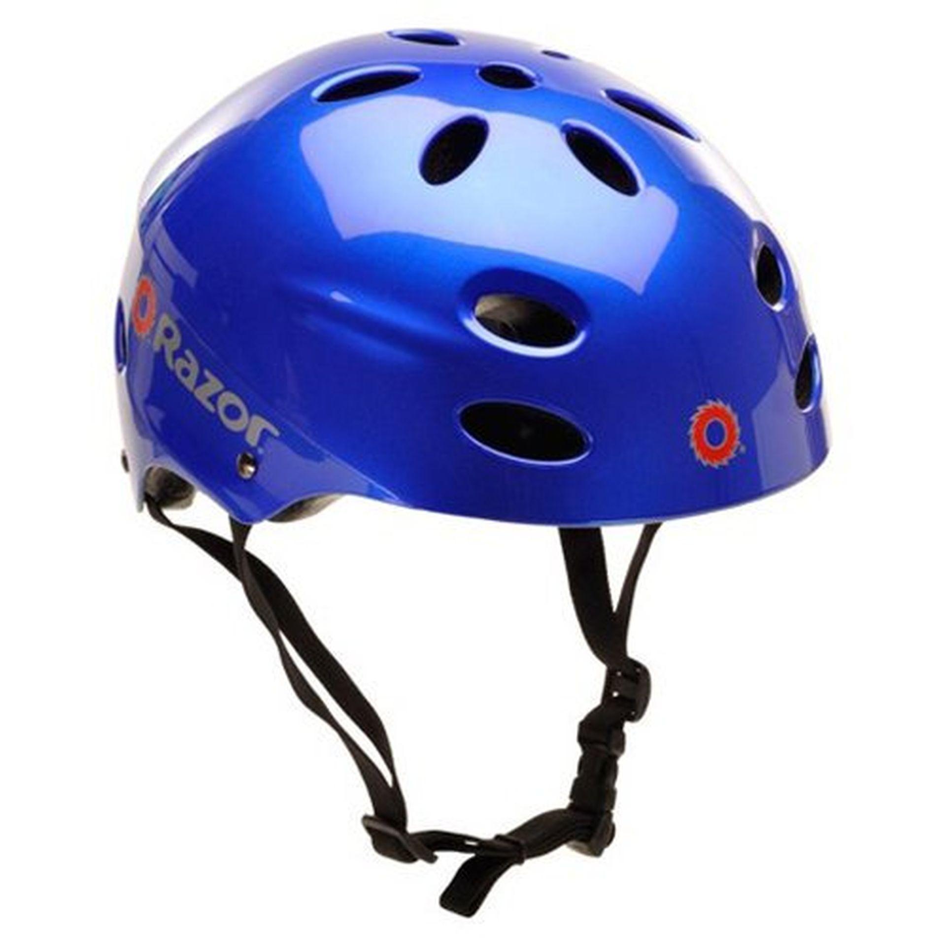 خوذة رياضية RAZOR YOUTH HELMET GLOSS BLUE