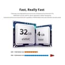 Minix NEO U22-XJ 4K Android TV Box, Ultra HD Media Hub, Android OS, Dolby Audio [ 4GB RAM 32GB eMMC ] with 5G WIFI USB 3.0 USB-C [data only] Bluetooth Gigabit LAN HDMI Ports - Black