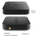 Minix NEO U22-XJ 4K Android TV Box, Ultra HD Media Hub, Android OS, Dolby Audio [ 4GB RAM 32GB eMMC ] with 5G WIFI USB 3.0 USB-C [data only] Bluetooth Gigabit LAN HDMI Ports - Black