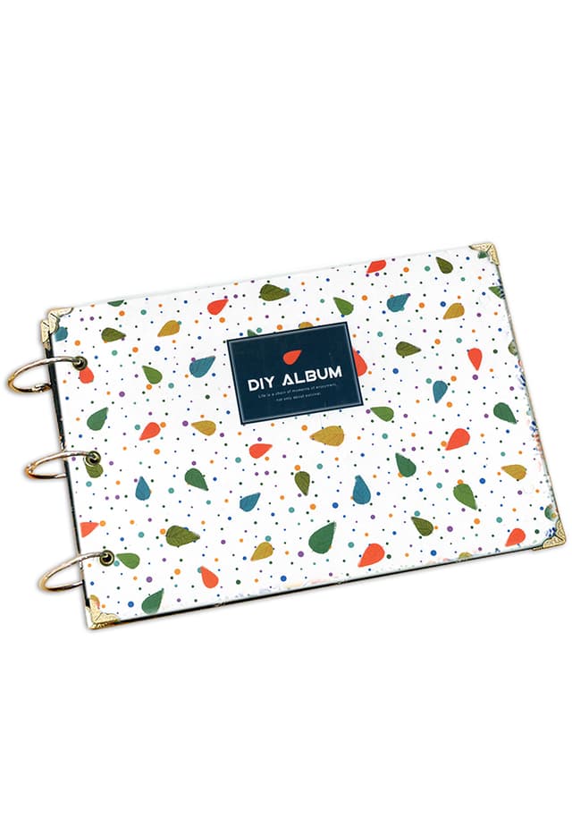 O Ozone Instax 60 sides DIY Album Colorful Album for Fuji Instax Mini 9 70 7S 8 50S 90 - White - White