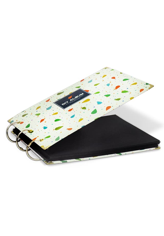 O Ozone Instax 60 sides DIY Album Colorful Album for Fuji Instax Mini 9 70 7S 8 50S 90 - White - White