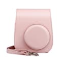 O Ozone Case for Fujifilm Instax Mini 11 Case PU Leather Instant Camera Cover with Adjustable Strap [ Designed Cover for Fujifilm Instax Mini 11 Instant Camera Bag ] - Blush Pink - Pink
