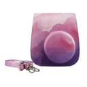O Ozone Case for Fujifilm Instax Mini 11 Case PU Leather Instant Camera Cover with Adjustable Strap [ Compatible for Fujifilm Instax Mini 11, Mini 9, Mini8 Instant Camera Bag ] - Pink Cloud - Multicolor