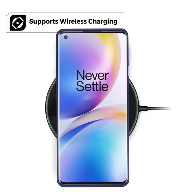 O Ozone Galaxy A51 5G Case, Carbon Brushed Texture Slim Ultra-Thin Lightweight Flexible Protective Cover [ Designed Case for Galaxy A51 5G ] - Navy Blue - Navy Blue