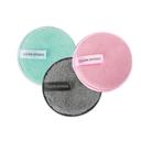 O Ozone Reusable Makeup Remover Sponge Cloth Face & Eye Cleansing Round Circle Puff Eco-friendly Washable Makeup Removing Pad [3 Per pack] Microfiber Face Cleansing - Multicolor - SW1hZ2U6MTI1ODA3