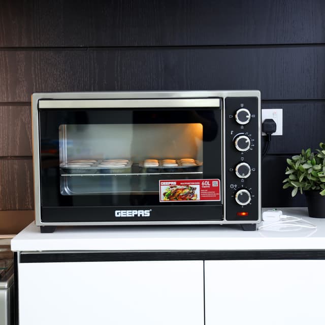 فرن كهربائي بسعة 60 لتر جيباس Geepas Electric Oven