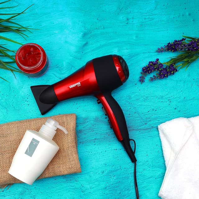 سشوار شعر بقوة 2000 واط جيباس Geepas Powerful Hair Dryer